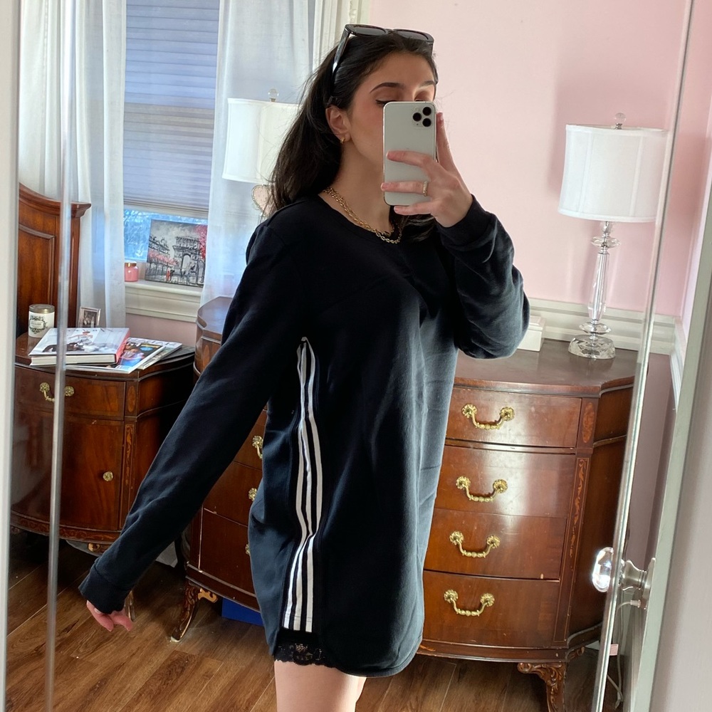 Adidas sweatshirt dress